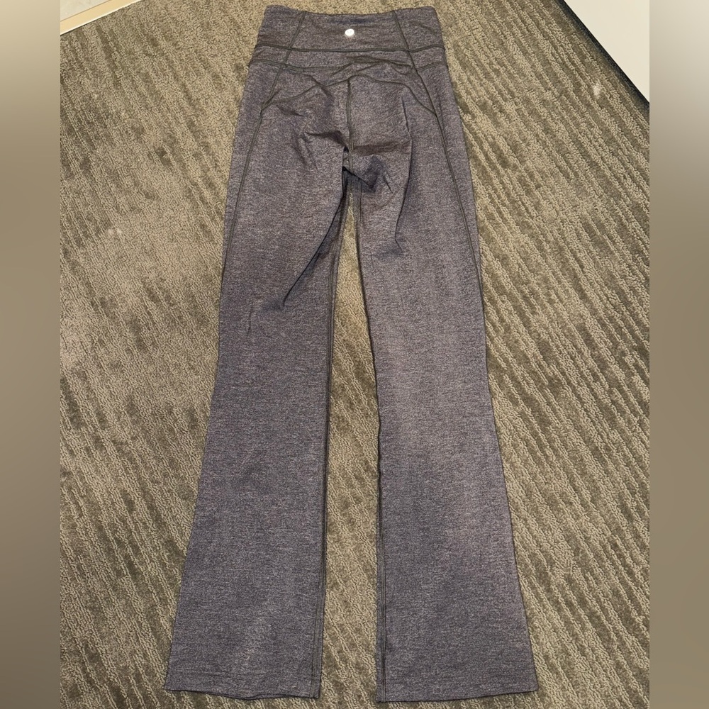 Lululemon gray wide leg leggings - Picture 5 of 5